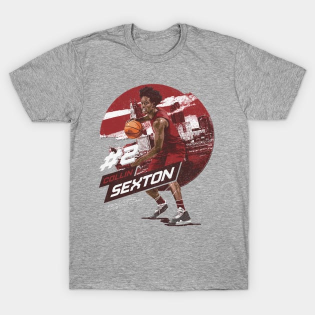 Collin Sexton Cleveland City Emblem T-Shirt by MASTER_SHAOLIN